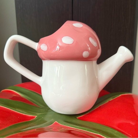 Rae Dunn Artisan Collection Ceramic Fairy Garden Watering Can - Brand New - Picture 2 of 8